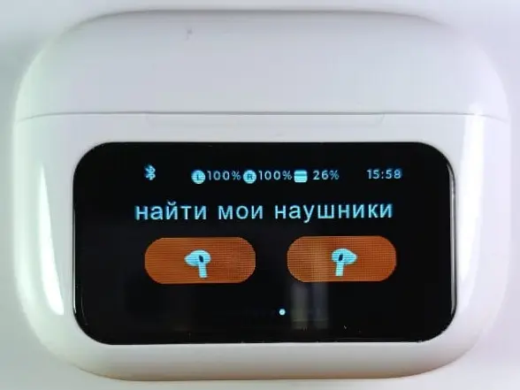 Беспроводные наушники с сенсорным экраном MIVO MT-15