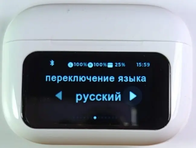 Беспроводные наушники с сенсорным экраном MIVO MT-15