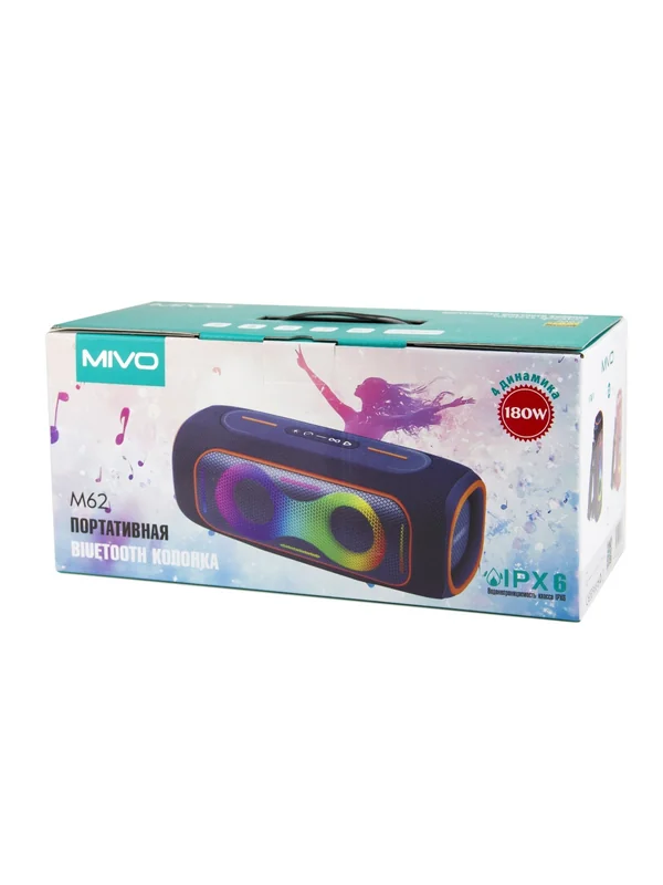 Портативная Bluetooth колонка Mivo M62 Box