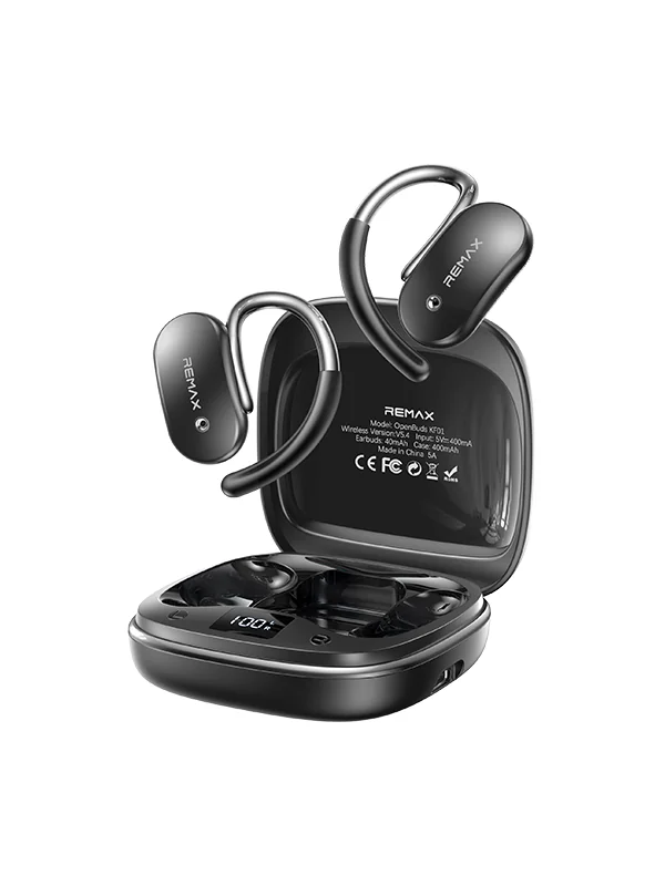 Беспроводные наушники REMAX OpenBuds KF01 Athens Black