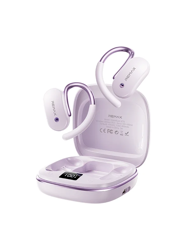 Беспроводные наушники REMAX OpenBuds KF01 Flowing Purple